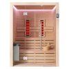 Sauna Helios Infra kombi E1614C-IR jedle kanadská