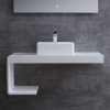 Bellaro sink LC148 white 45x45cm matte