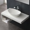 Waschbecken Bellaro LC149 weiß 56x35cm matt