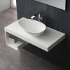 Bellaro LC150 sink white 60x35cm matte