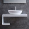 Bellaro LC153 white sink 60x35cm matte