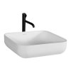 Waschbecken Bellaro LC201 weiß 42x42cm matt