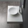 Bellaro Set LQ610-17 left white sink 100x40cm matte