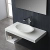 Bellaro Set LQ610-17 left white sink 100x40cm matte