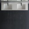 Waschbecken Bellaro LP4516 weiß 160x48 glänzend