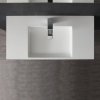 Bellaro LQ710 sink white 100x48cm matte