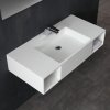 Bellaro LQ710 sink white 100x48cm matte