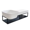 Bellaro LQ651 sink white 120x49cm glossy