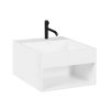 Bellaro LZ750 sink white 32.5x32.5cm matte