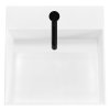 Bellaro LZ750 sink white 32.5x32.5cm matte