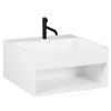 Waschbecken Bellaro LZ751 weiß 50x50cm matt