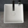 Waschbecken Bellaro LZ507 weiß 40x40cm glänzend