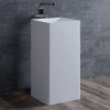 Waschbecken Bellaro LZ507 weiß 40x40cm glänzend