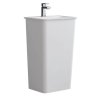 Bellaro LZ502 white standing sink 51x43cm glossy