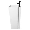 Bellaro LZ552 white standing sink 50x51cm matte