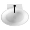 Bellaro LZ551 white standing sink 50x45cm matte