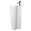 Bellaro LZ551 white standing sink 50x45cm matte