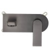 Built-in faucet Vesuv L 971259 matte graphite
