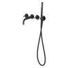 ART D 910288 black matte bathtub mixer.