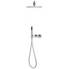 Tropic shower set ART 910768 black 91cm matte