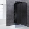 Shower wall Bella-Wallk in LW1400-B black