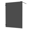 Duschwand Bella-Wallk in LW1500-B schwarz