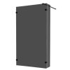 Shower wall Bella-Wallk in LY1201-B black