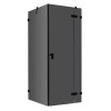 Frameless shower enclosure LAS 0900-B black