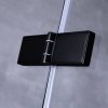 Framed shower enclosure LBR1006-B black
