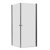 Framed shower enclosure LCS1000-B black