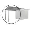 15050 15056 Seitendach L AvantGarde A5 silber Focus Rendering web