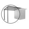 17010 17056 Seitendach L AvantGarde A1 dunkelgrau Focus Rendering web