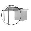 17020 17066 Seitendach L AvantGarde A2 dunkelgrau Focus Rendering web