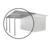 15080 15086 Seitendach L AvantGarde A8 silber Focus Rendering web