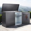 73015 highboard 160 dunkelgrau metallic image 2