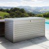 biohort freizeitbox gartenbox quarzgrau metallic 8 1