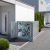 55040 Minigarage L silber Sujet