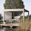 9003414922266 Pergola 4x3 dunkelgrau Lam silber Sujet3.fa08903b