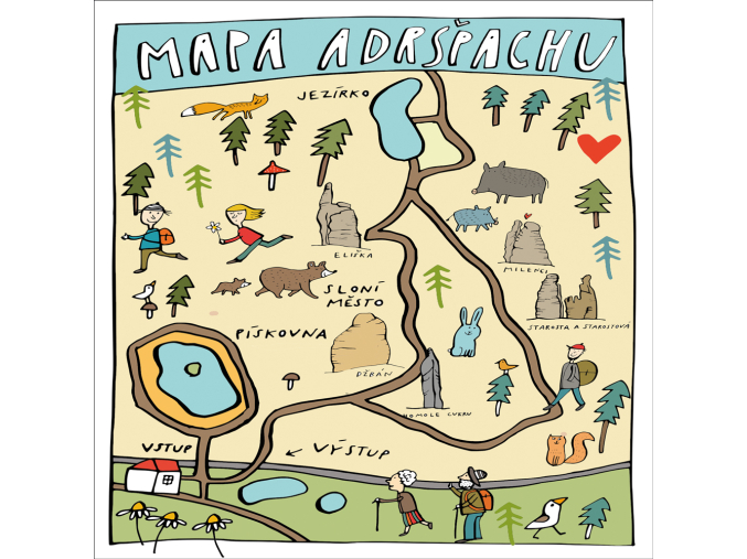 P TAD6 Mapa Adršpachu