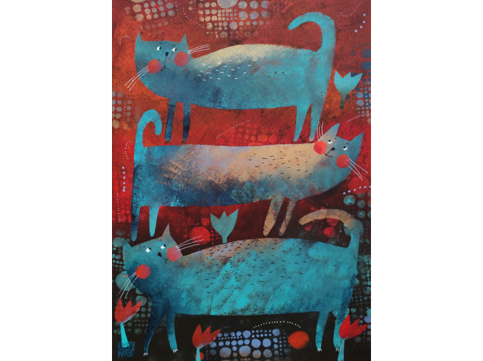 Tři ségry kočky web