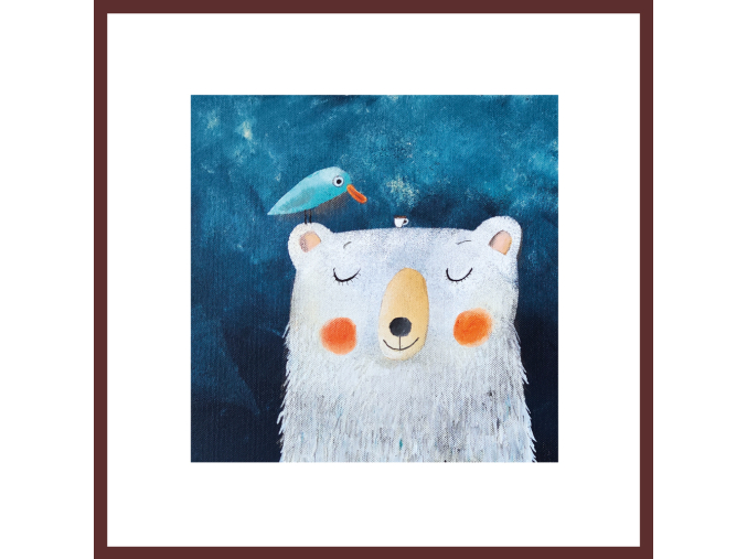 Rep 30x30 Medvěd s kamaráde