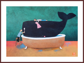 Rep 30x40 Koupání mazlíčka