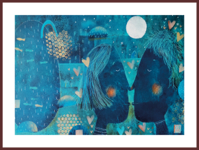 Rep 30x40 milenci u jezirka