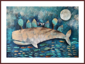 Rep 30x40 velryba domky a p