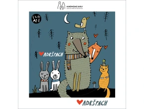 Samolepky adršpach zvirat