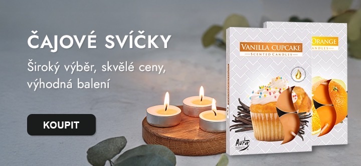 Cajové svíčky II