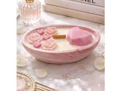 Valentýnská svíčka