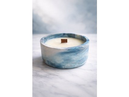 Svíčka - Modrá oáza - Lumera