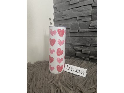 Termokelímek Pink Hearts