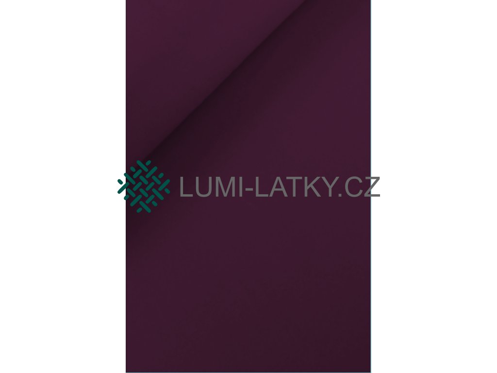 Úplet-Tmavě fialová -borůvková |220g|180cm